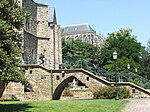 Vue Cathédrale Jardins Pierre de Ronsard